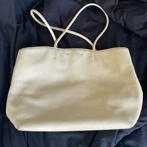 Leather Marc Jacobs tote bag